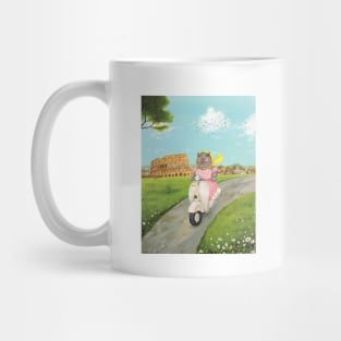 Delores in Rome Mug